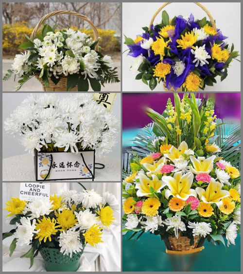 河北沧州河间市时村乡白事提篮配送
